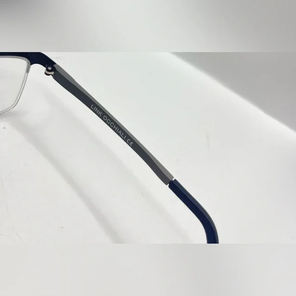 Link Occhiali Link 6111 Gray Oval Sunglasses Frames Only - Picture 7 of 8